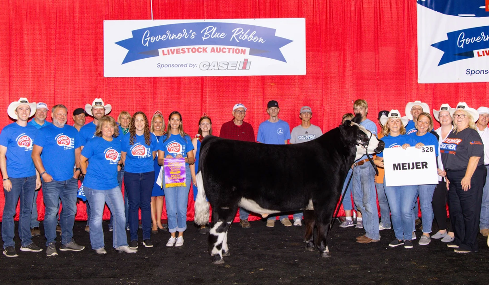 Wisconsin State Fair Blue Ribbon Dairy Products Auction