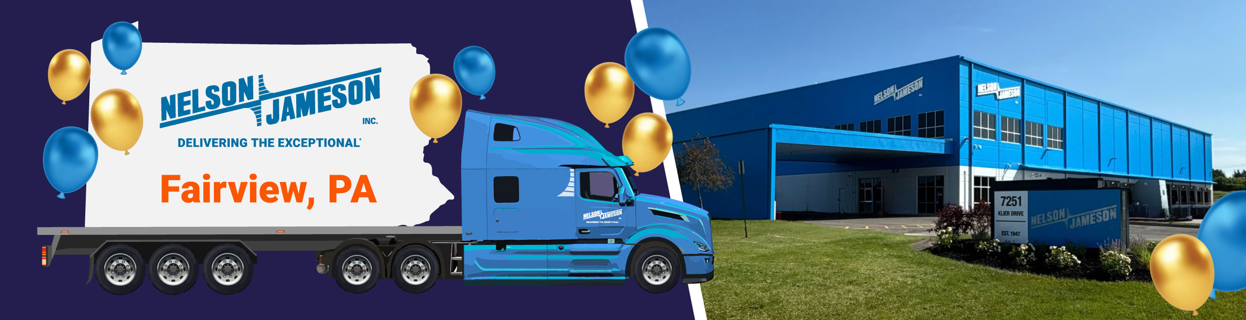 Join the celebration! Nelson-Jameson Fairview, PA Distribution Center Grand Opening